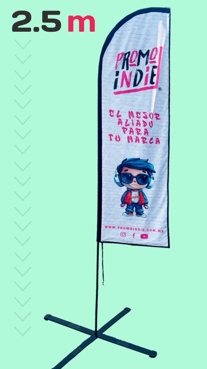 Bandera 2.5 m