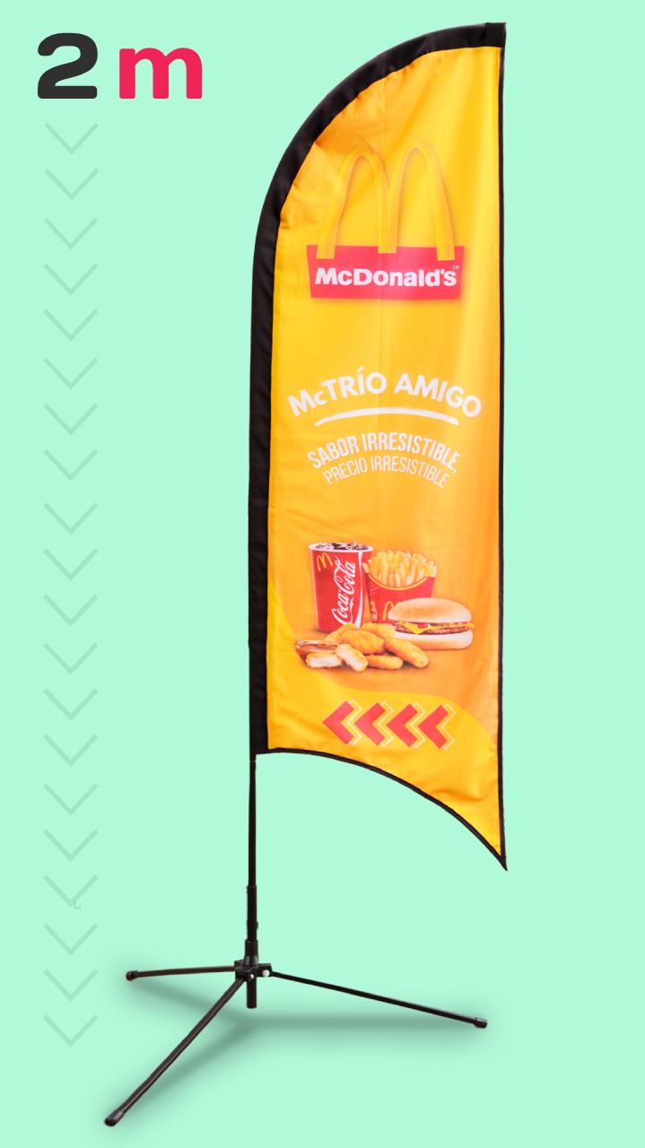 Bandera 2m