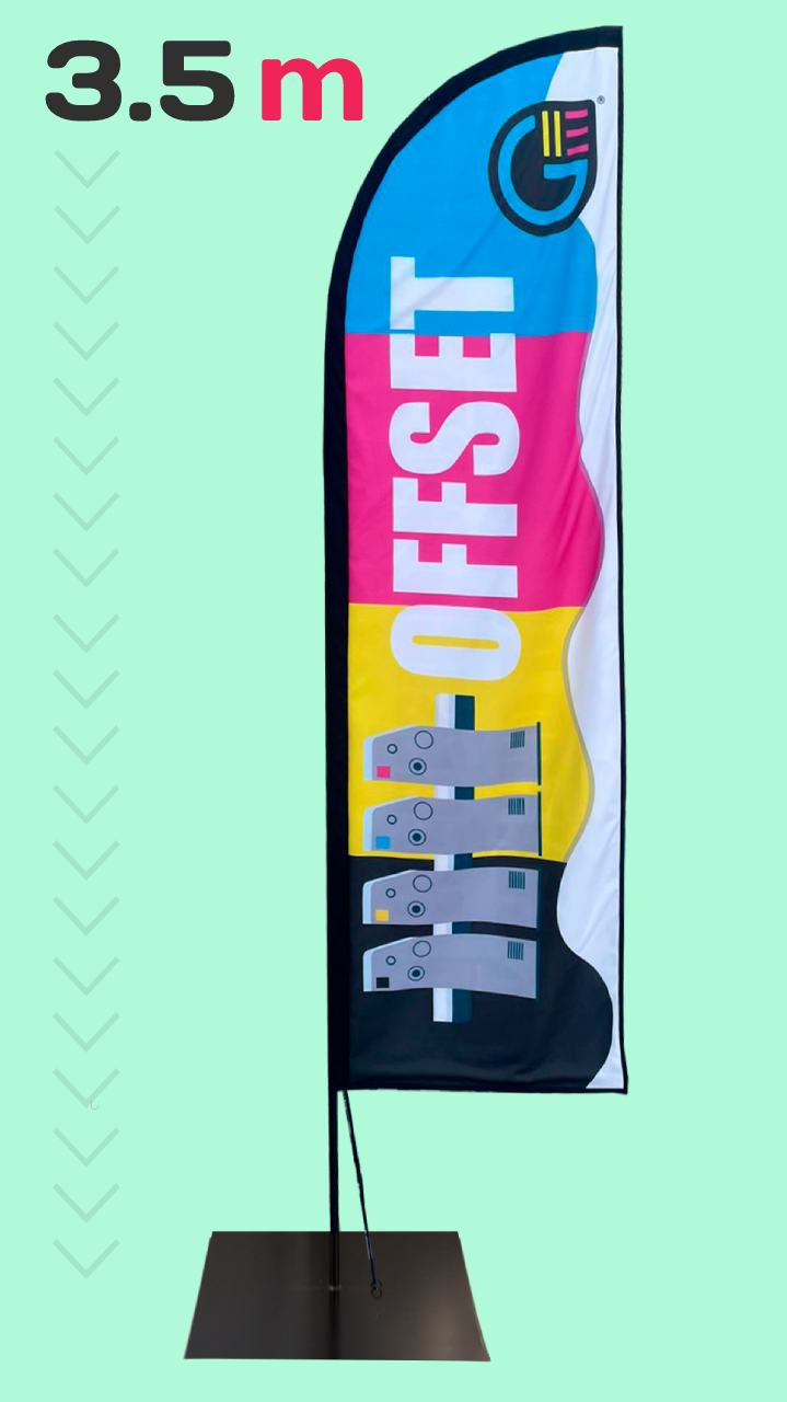 Bandera 3.5 m