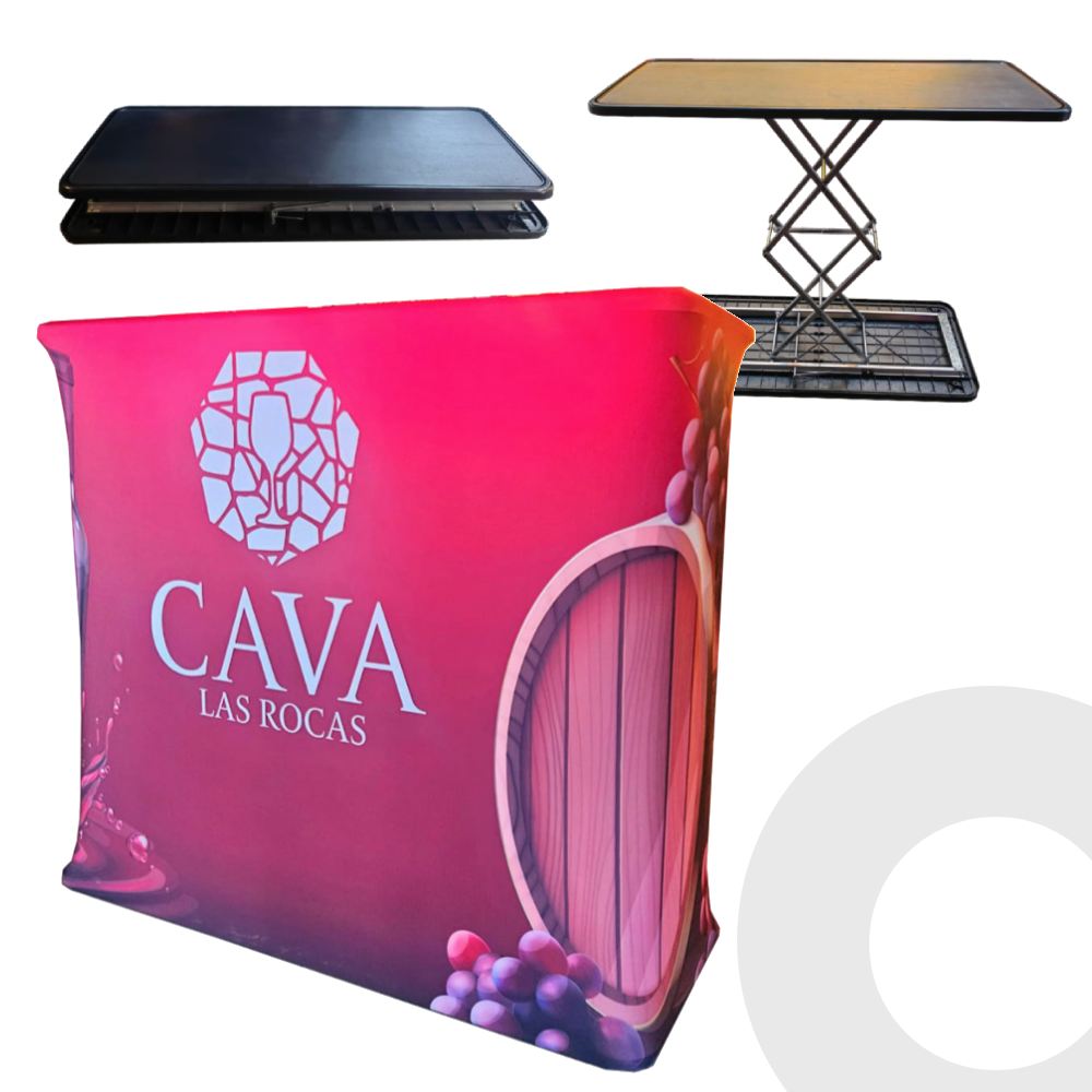 Demo Mesa Retráctil Rectangular