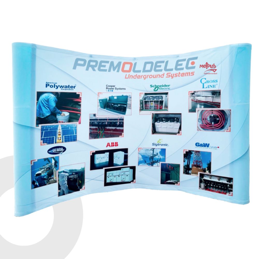 Muro Curvo c/rígido PET