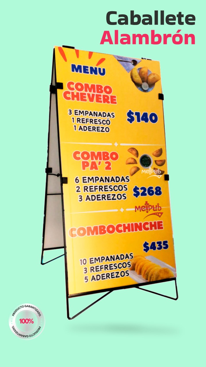 Caballete Tubular Exterior