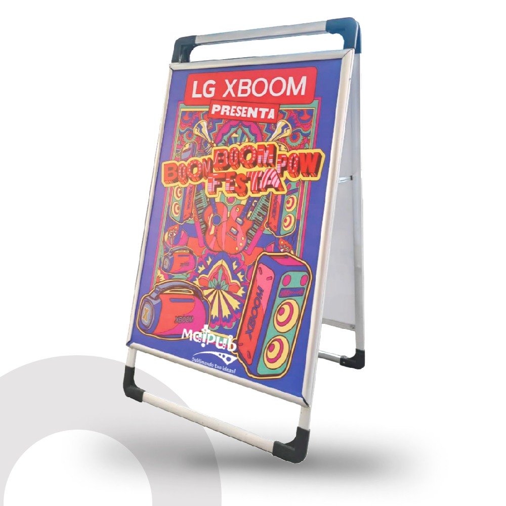 Caballete Aluminio Chino