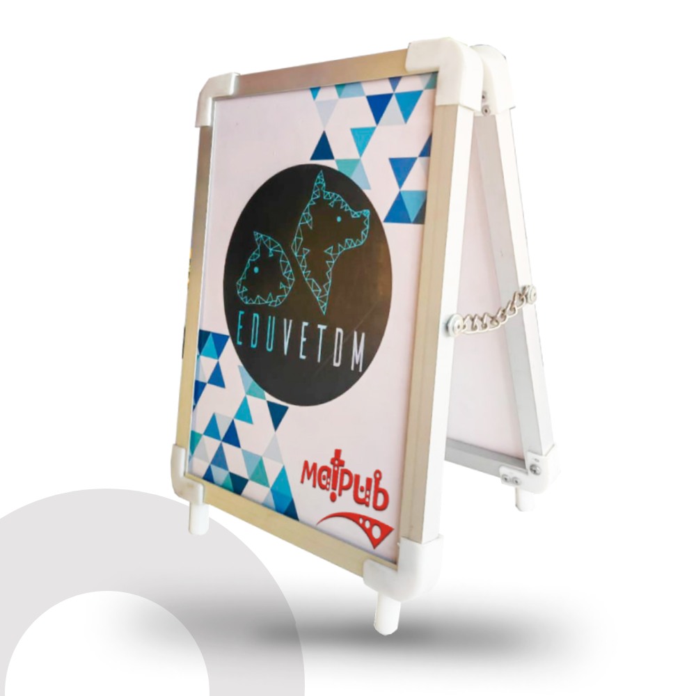 Mini Caballete Aluminio