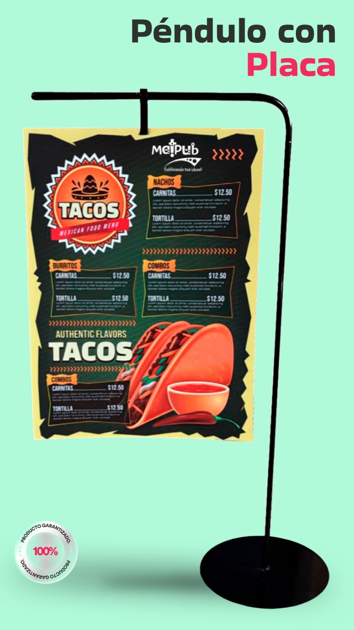 Caballete Tubular Exterior