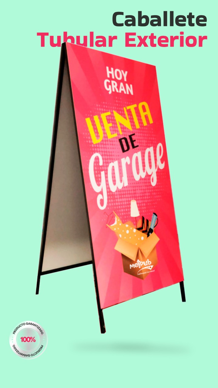 Caballete Tubular Exterior
